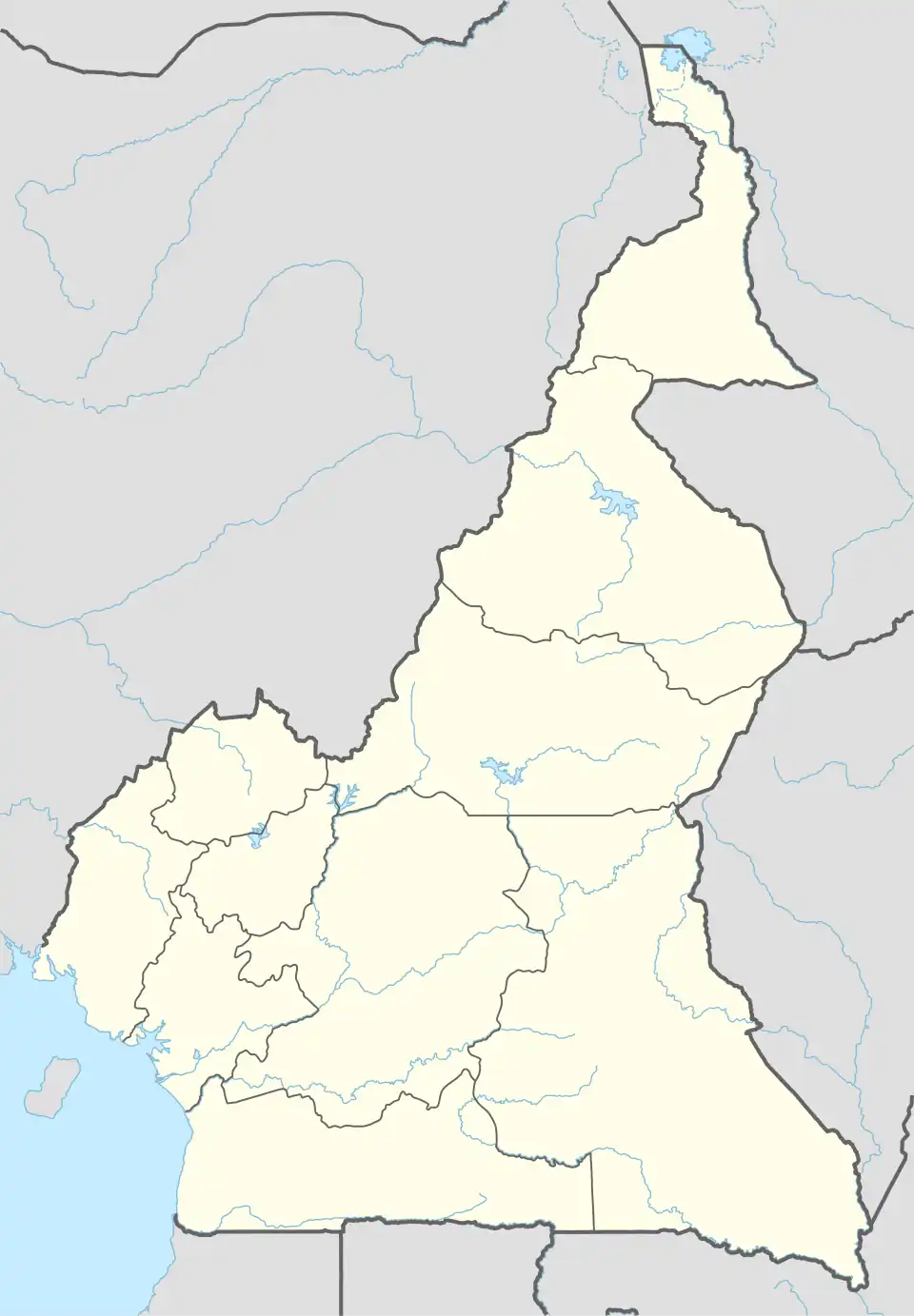 Bafoussam is located in Cameroon
