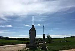 In 2008, this El Cid statue made by Ángel Gil Cuevas was placed in Mecerreyes, at the path of the "Camino del Cid".