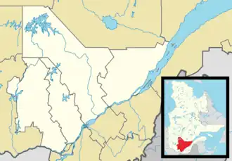 Berthierville is located in Central Quebec