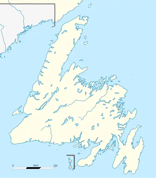 Geography of Saint Pierre and Miquelon is located in Newfoundland