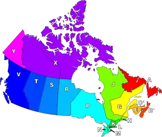 Canadian Provinces and Territories