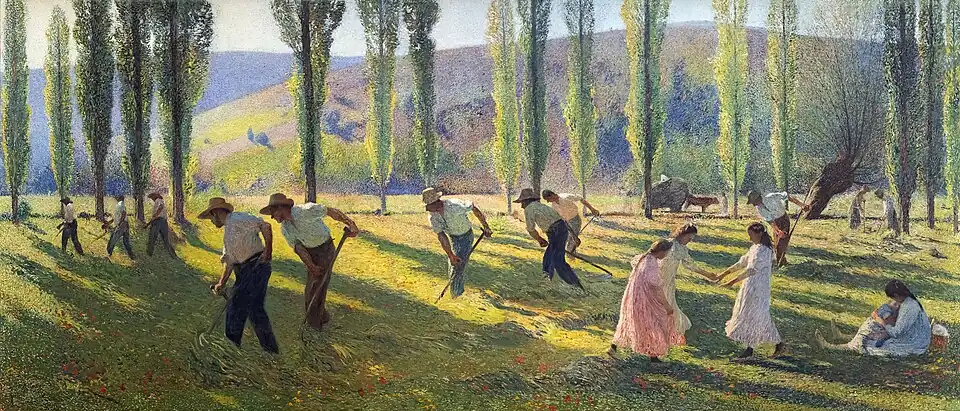 Painting in Henri Martin hall