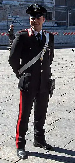 Carabiniere in Bologna