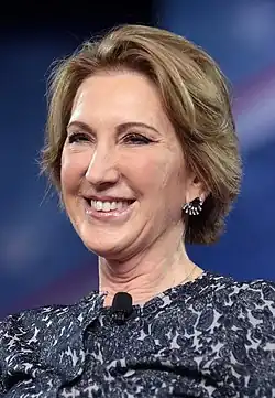 Carly Fiorina, former CEO of Hewlett-Packard