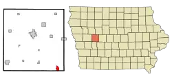 Location of Coon Rapids, Iowa
