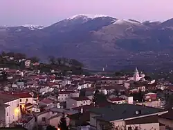 View of Castelluccio Inferiore