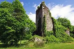 Dunkerron Castle, west of Kenmare