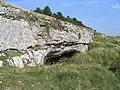 Cave entrance, Gop Hill