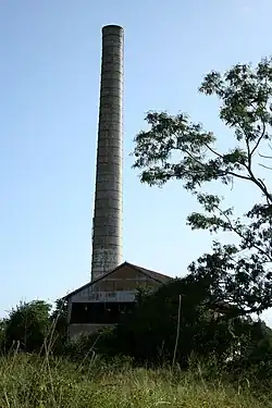 Ruins of the Central Cortada sugarcane mill