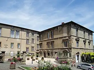 The old chateau where Charles IX signed the edict in 1564