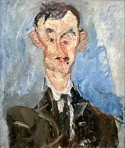 Portrait d'homme (Èmile Lejeune) (1922–1923), Musée de l'Orangerie