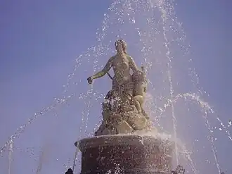 Leto in the Fountain on Herreninsel, Chiemsee.