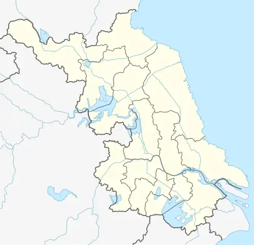 Jiangyin is located in Jiangsu