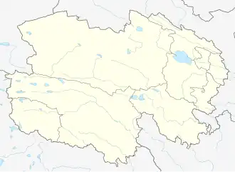 Zadoi is located in Qinghai