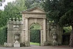 Gateway from Oatlands, now at Chiswick House