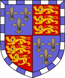 Christ's College heraldic shield