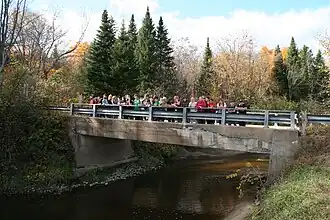Rang Saint-Charles, Bridge P-01558, Sainte-Anne-de-la-Pérade