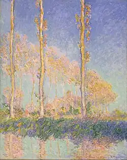 Claude Monet, Poplars (Autumn), 1891