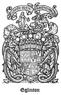 Arms of the Earl of Eglinton and Winton