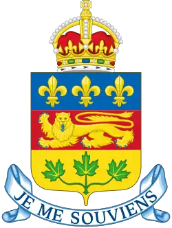 Coat of arms of Quebec