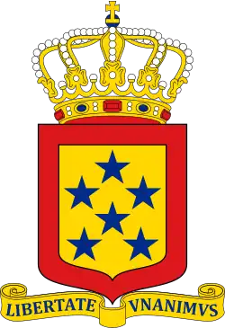 Coat of arms of the Netherlands Antilles (1964-1986)