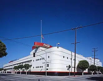 Coca-Cola factory in Los Angeles by Robert V. Derrah (1936)