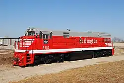 Colorado and Southern No. 890 GE U30C