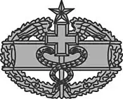 U.S. Army Combat Medical Badge, 2nd award