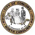 Official seal of Concord, North Carolina