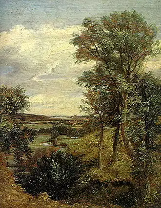Dedham Vale, John Constable 1802