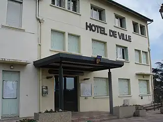 The town hall of Corbas