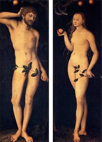 Uffizi, Florence, Italy 1528 (see Adam and Eve (Cranach, Florence)