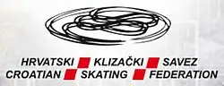Logo of the Croatian Skating Federation