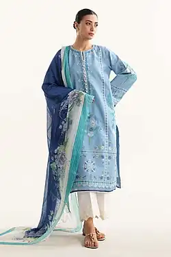 Pakistani Lawn suits dupatta