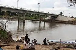 Access to the new bridge (2016)