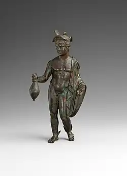Statuette of Mercury, 2nd century AD, modelled on Polykleitos, Metropolitan Museum of Art