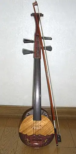 North Korea, sohaegeum, 4 strings