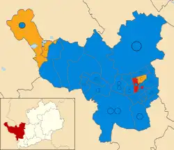 2007 results map