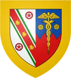 Darwin College heraldic shield