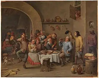Twelfth-night – David Teniers the Younger