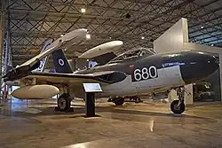 de Havilland DH112 Sea Venom FAW.22 ‘WW145 - LM-680’ in the markings of 750 Naval Air Squadron.