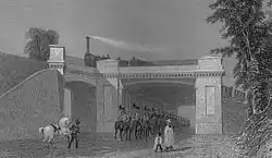 Denbigh Hall railway bridge