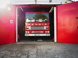 This Dennis fire engine has been featured in many films and TV series, including London's Burning, Casualty and The Bill