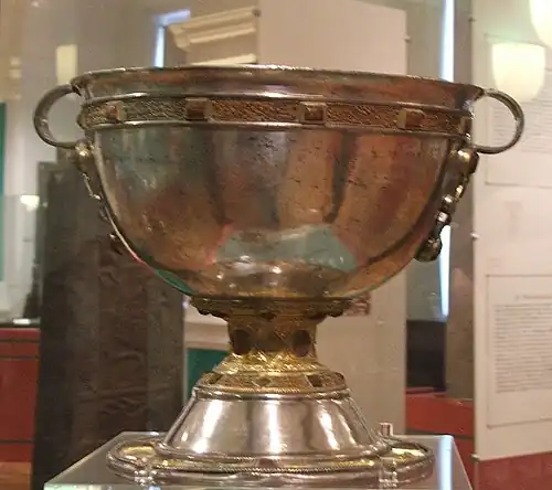 The Derrynaflan Chalice, 8th or 9th century