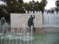 Monument in Seville.