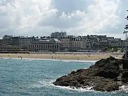 Plage de l'Écluse in Dinard