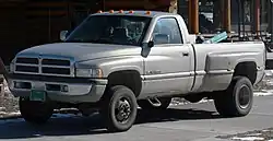 Dodge Ram 3500 dually with V10 engine