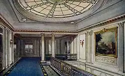 Aquitania's First Class Staircase.