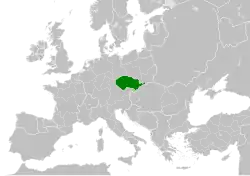 Duchy of Bohemia (Czech Duchy) in 1000