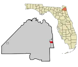 Location of Neptune Beach, Florida